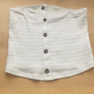 white tube top from American eagle small